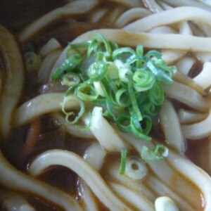 美味しいカレーうどん..*